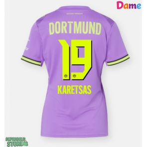 Borussia Dortmund Konstantinos Karetsas #19 Replika Tredjetrøje Dame 2026-27 Kortærmet